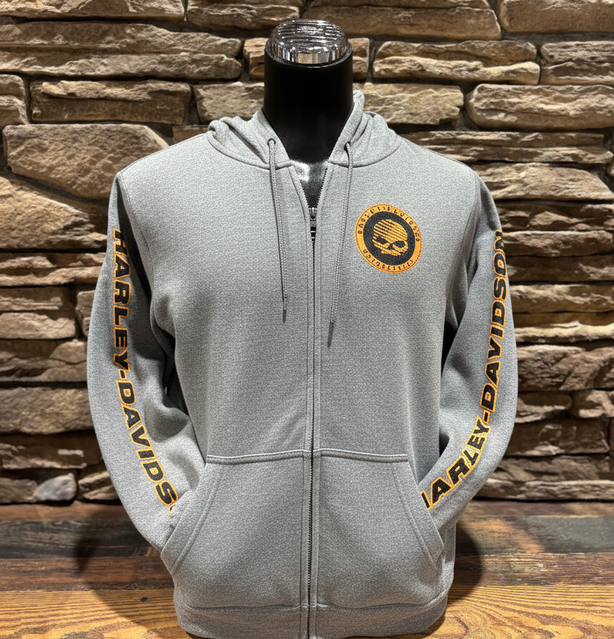H-D Willie Zip Hoodie