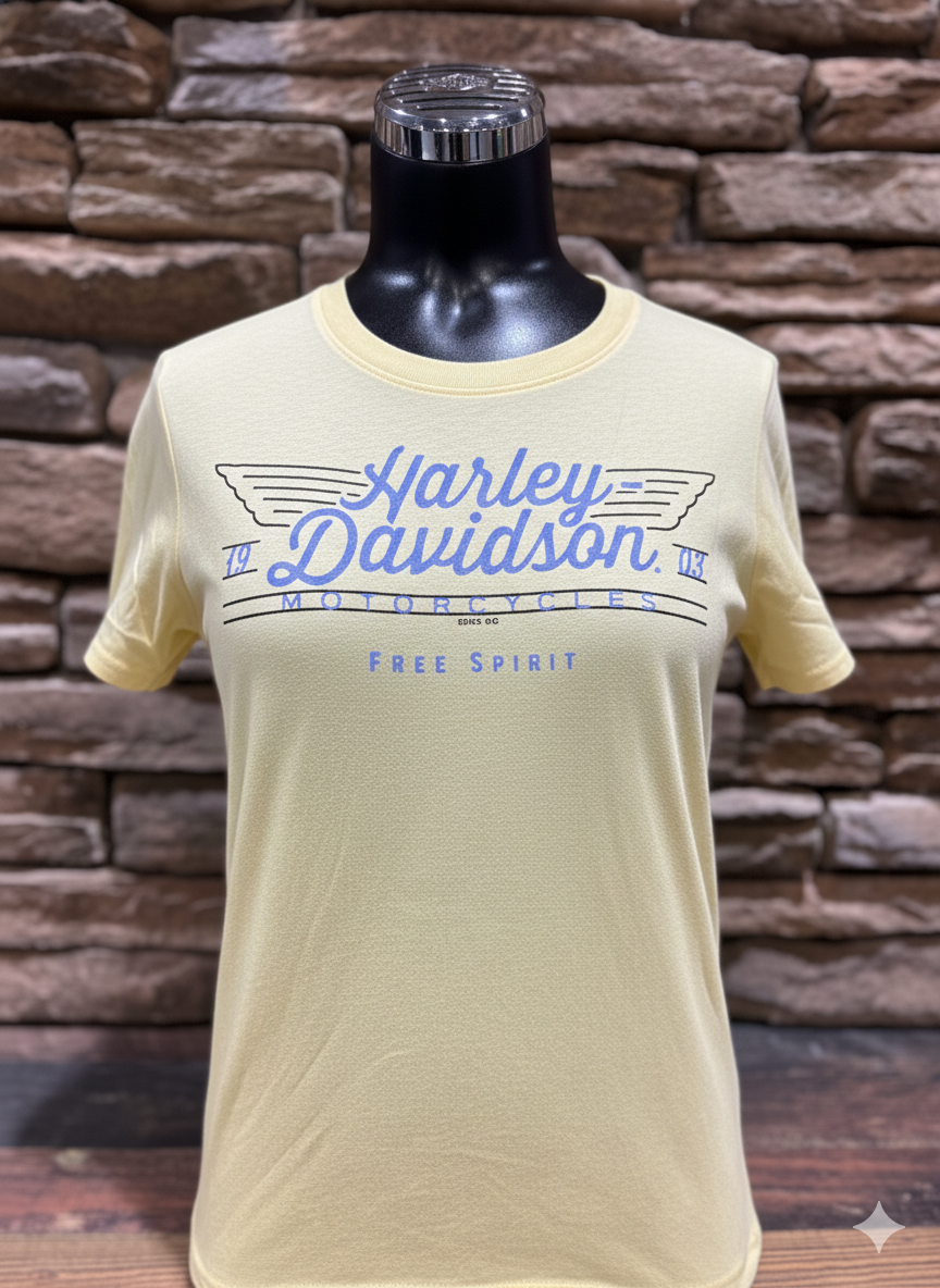 Women's H-D Winged Emblem Short-Sleeve