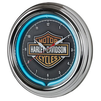 Essential Bar & Shield Clock - Z&M Harley-Davidson