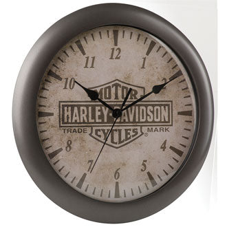Core Trademark Logo Clock - Z&M Harley-Davidson